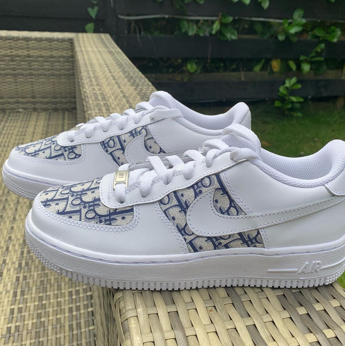 Custom nike dior- navy