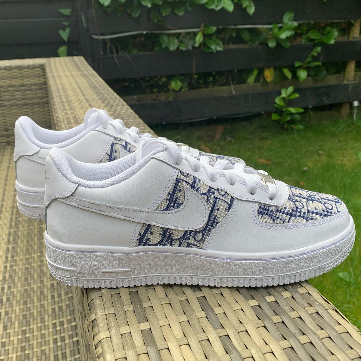 Custom nike dior- navy